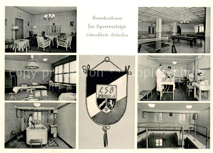 Hellersen Luedenscheid Krankenhaus fuer Sportverletzte