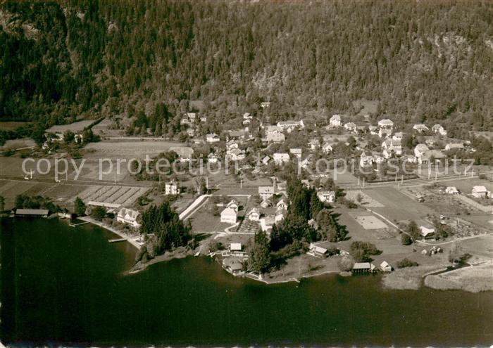 Steindorf Ossiacher See Fliegeraufnahme