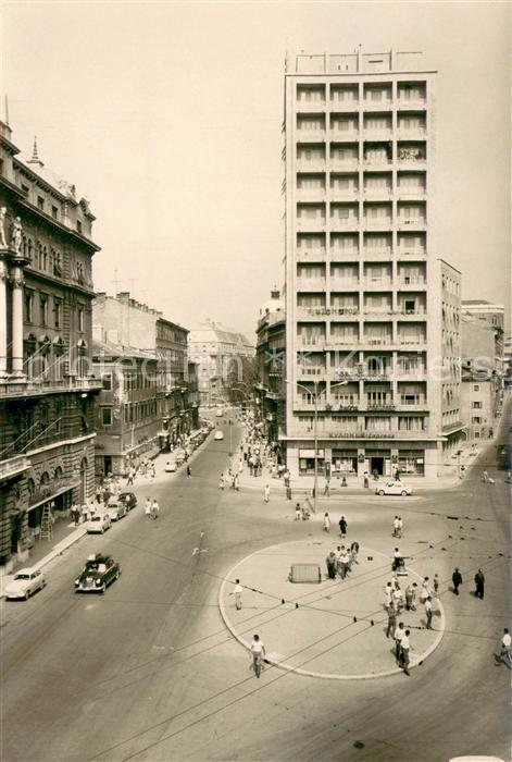 Rijeka Fiume Innenstadt Hochhaus