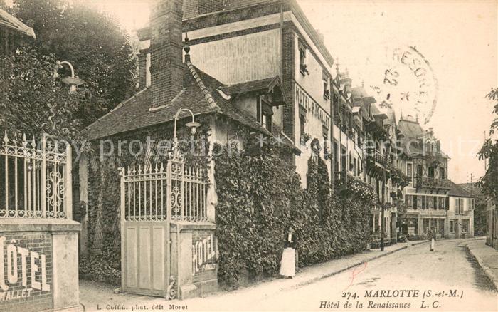 Marlotte Bourron Hotel de la Renaissance