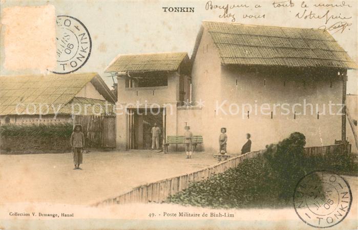 Tonkin Poste Militaire de Binh Lim