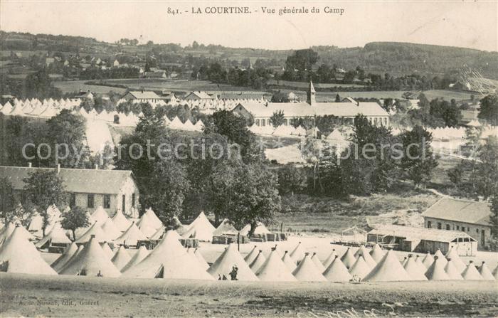 La Courtine Vue generale du Camp