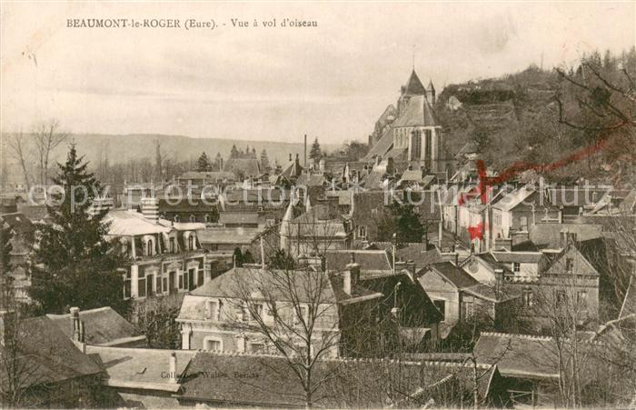 Beaumont-le-Roger Vue a vol d_oiseau