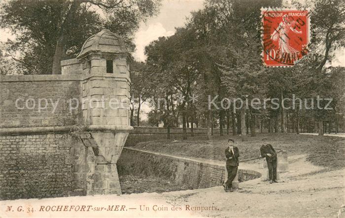 Rochefort sur Mer Un Coin des Remparts