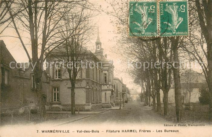 Warmeriville Val des Bois Filature Harmel Freres Les Bureaux