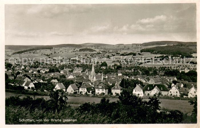 Schotten Hessen Blick von der Warte