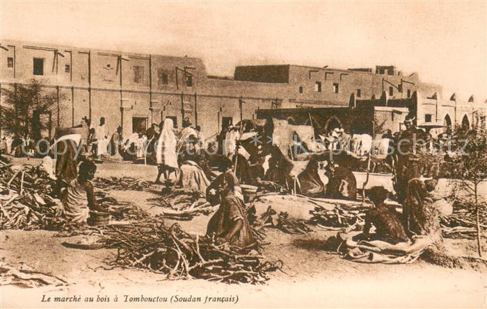 Tombouctou Le marche au bois