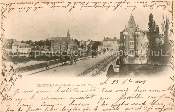 La Fleche Chateau des Carmes