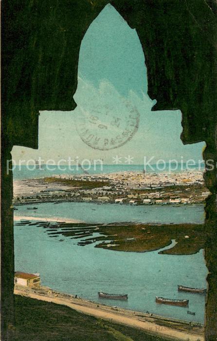 Sale Maroc Vu d une fenêtre de la Tour Hassan