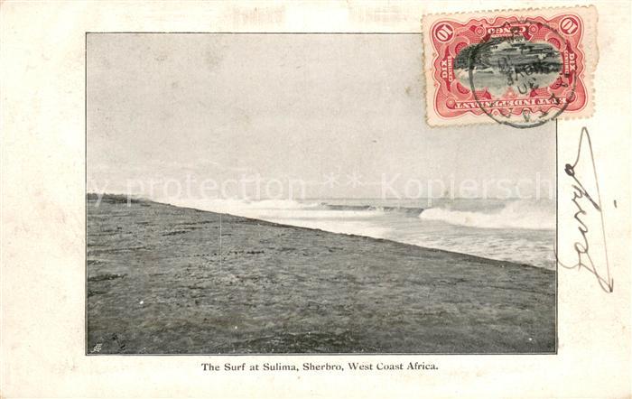 Sherbro Sierra Leone The Surf at Sulima