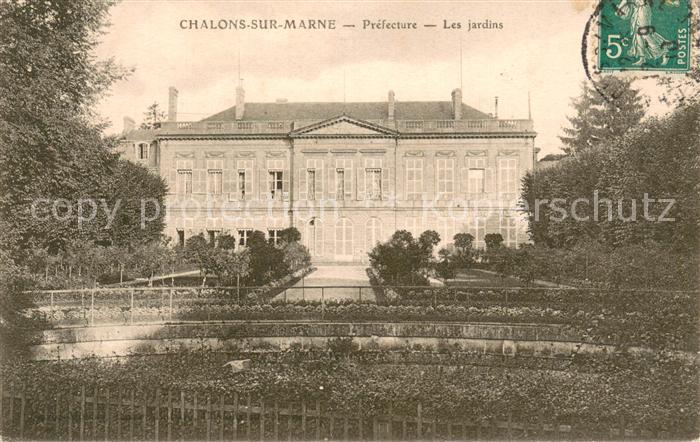Chalons-sur-Marne Prefecture les jardins