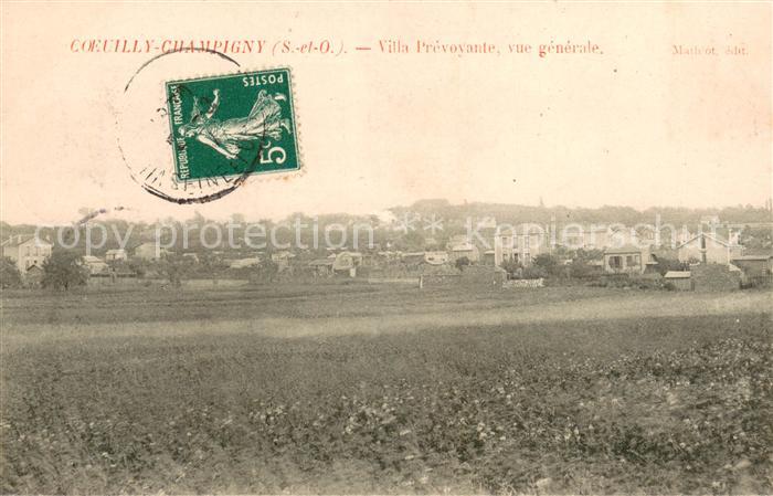 Coeuilly Villa Prevoyante vue Generale