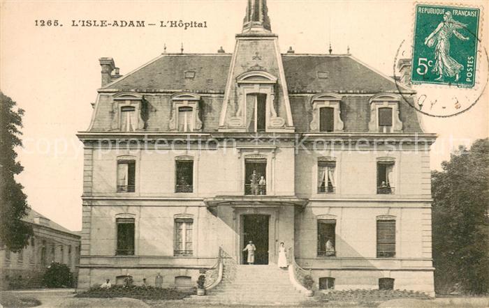 L Isle Adam Hôpital Krankenhaus