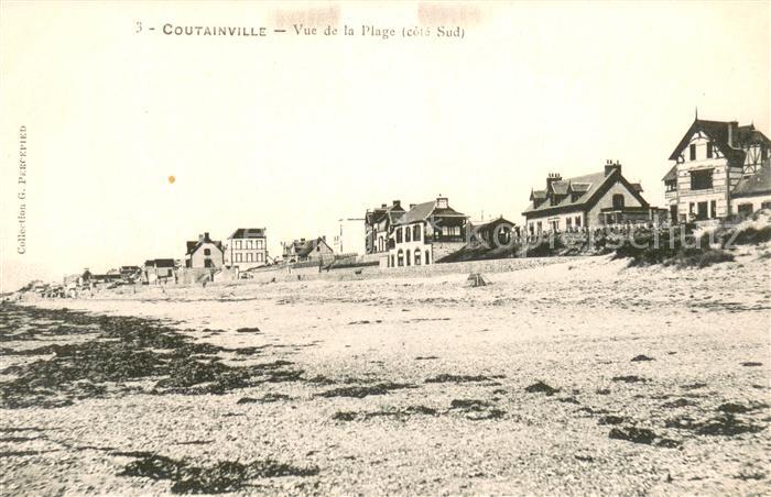 Coutainville Vue de la plage