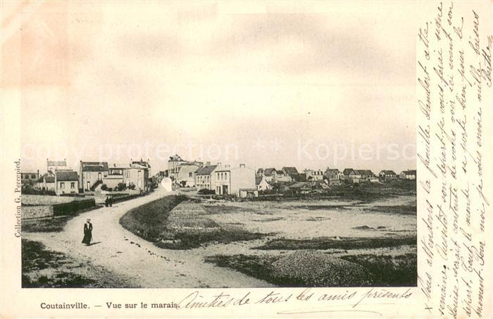 Coutainville Vue sur le marais