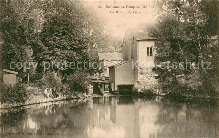 Camp de Chalons Le Moulin de Livry