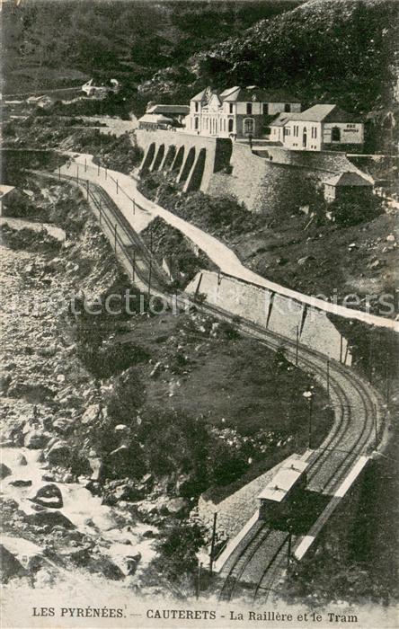 Cauterets 65 La Raillere et le Tram