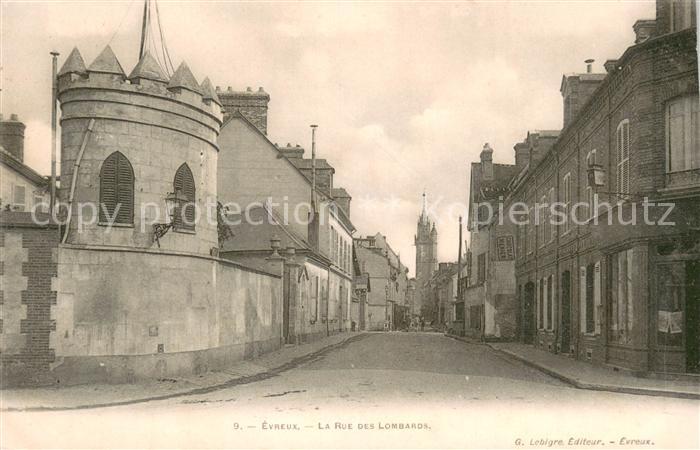 Evreux 27 La Rue des Lombards