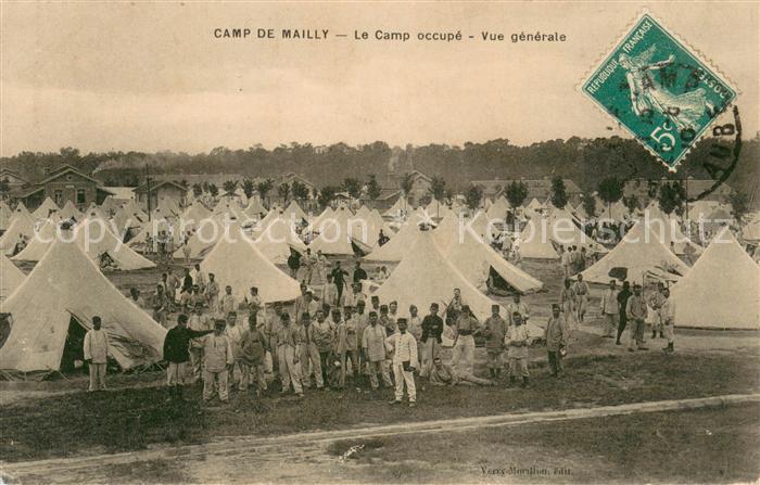 Camp de Mailly Le Camp occupe Vue generale