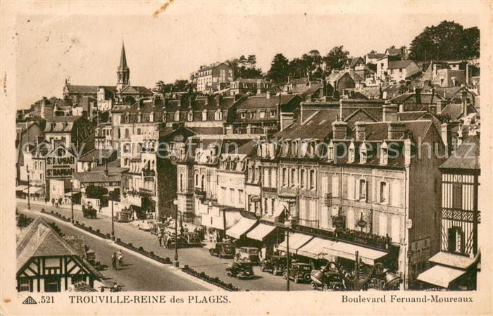 Trouville-Deauville Reine des Plages Boulevard Fernand Moureaux