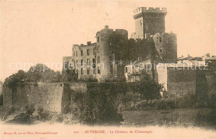 Auvergne Region Le Chateau de Chateaugay