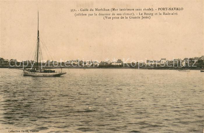 Port-Navalo Le Bourg et la Rade abri