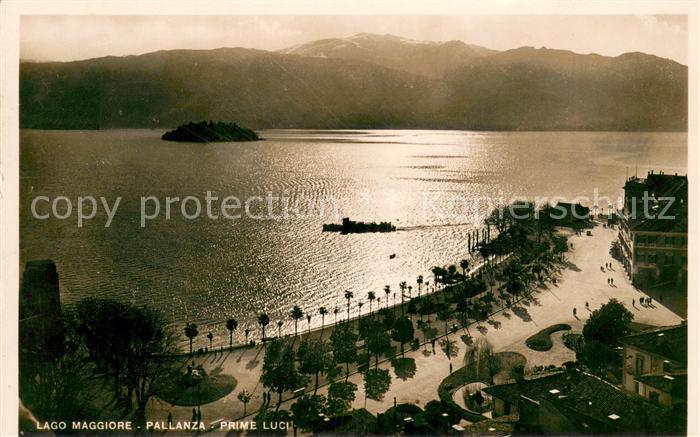 Pallanza Lago Maggiore Prime Luci