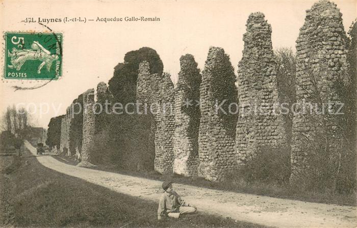 Luynes Indre-et-Loire Acqueduc Gallo Romain