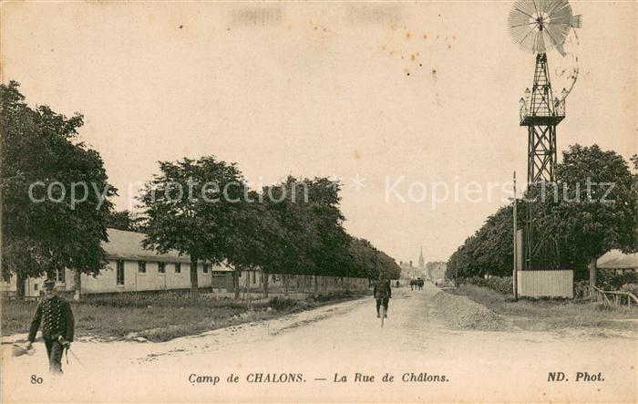 Camp de Chalons La Rue de Chalons
