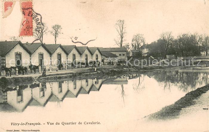 Vitry-le-Francois Vue du Quartier de Cavalerie