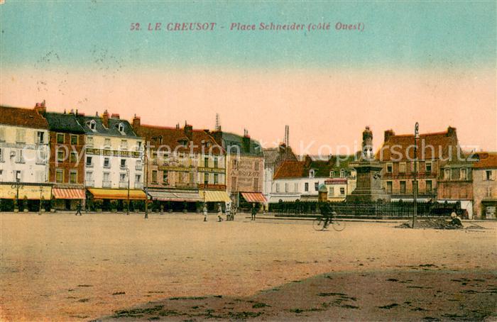 Le Creusot Saone-et-Loire Place Schneider