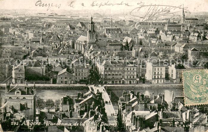 Angers 49 Panorama de la ville