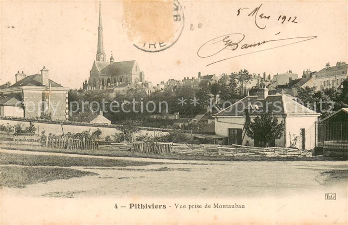 Pithiviers Loiret Vue prise de Montauban