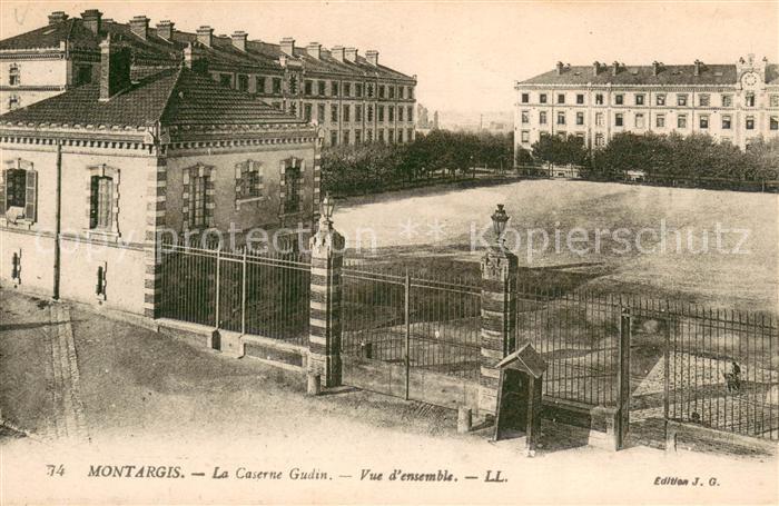 Montargis 45 La Caserne Gudin Vue d ensemble