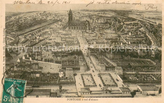 Pontoise Val-d Oise Panorama