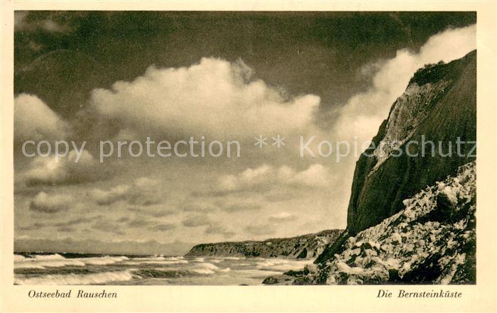 Rauschen Ostseebad Die Bernsteinkueste