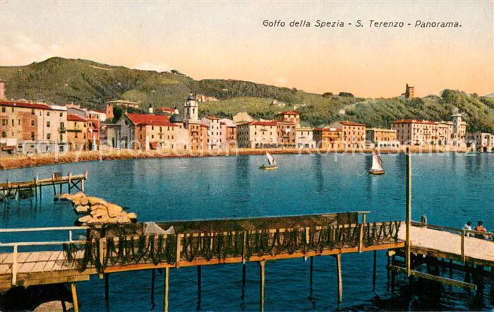 San Terenzo Golfo della Spezia Panorama