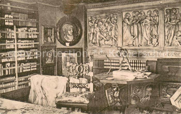 Settignano Villa La Capponcina Studio in terrazza di G d Annunzio