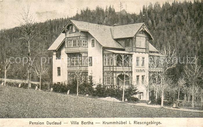 Krummhuebel Karpacz Riesengebirge Pension Duclaud Villa Bertha