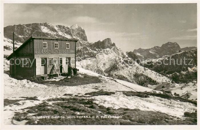 Falzarego Rifugio Monte Siep