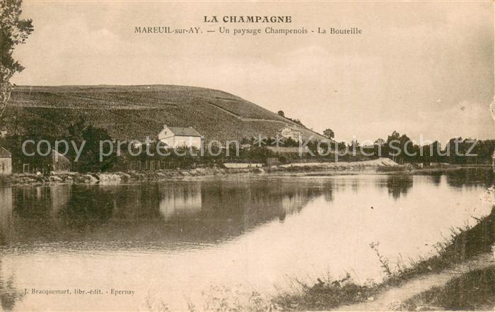 Mareuil-sur-Ay Un paysage Champenois La Bouteille
