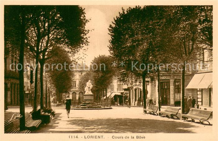 Lorient 56 Bretagne Cours de la Böve