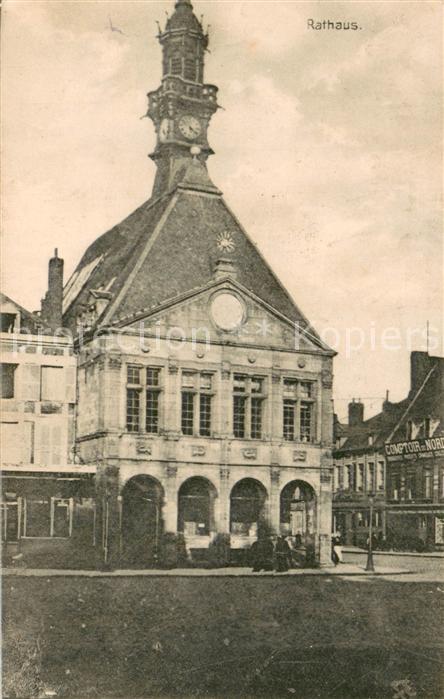 Peronne 80 Somme Rathaus