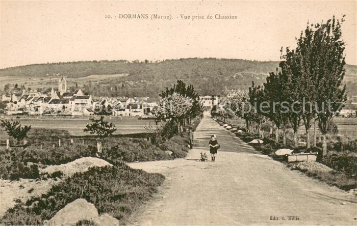 Dormans Vue prise de Chassins