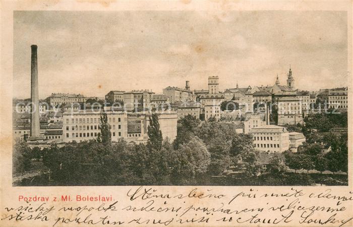 Mlada Boleslav Jungbunzlau Ortsansicht