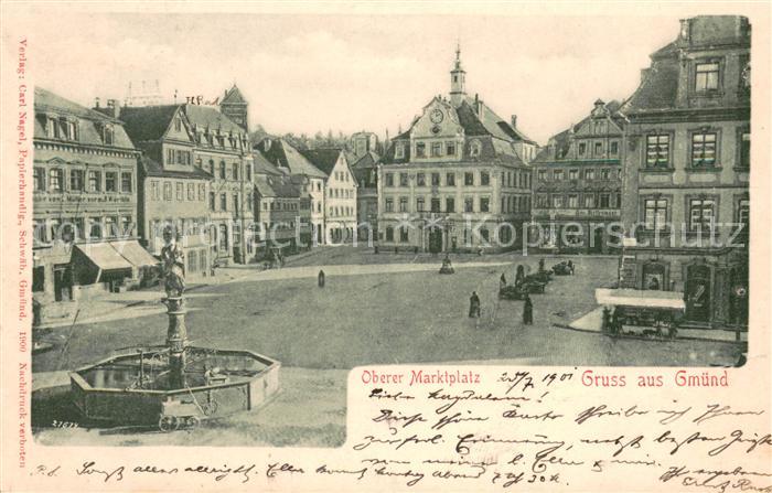 Gmuend Bodenseekreis Oberer Marktplatz