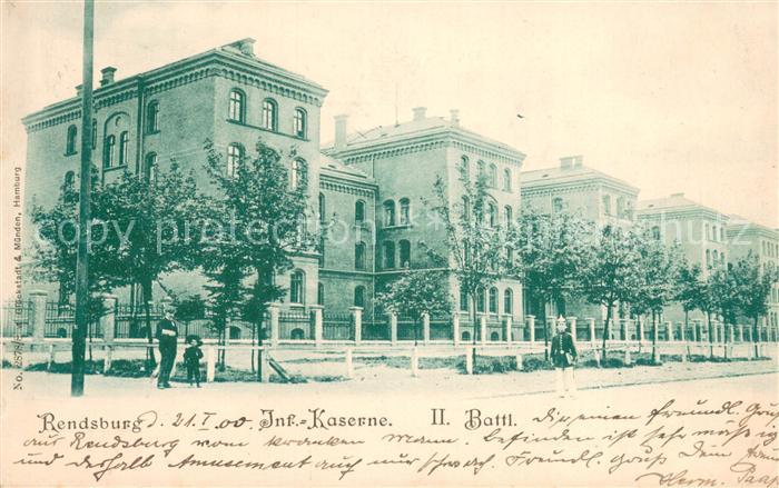 Rendsburg Schleswig-Holstein Inf Kaserne II Battl