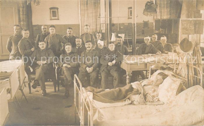 Goettingen Niedersachsen Lazarett Gruppenaufnahme