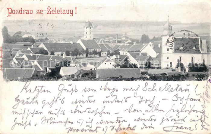 Zeletawa Schelletau Czechia Panorama