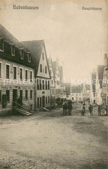 Babenhausen Schwaben Hauptstrasse